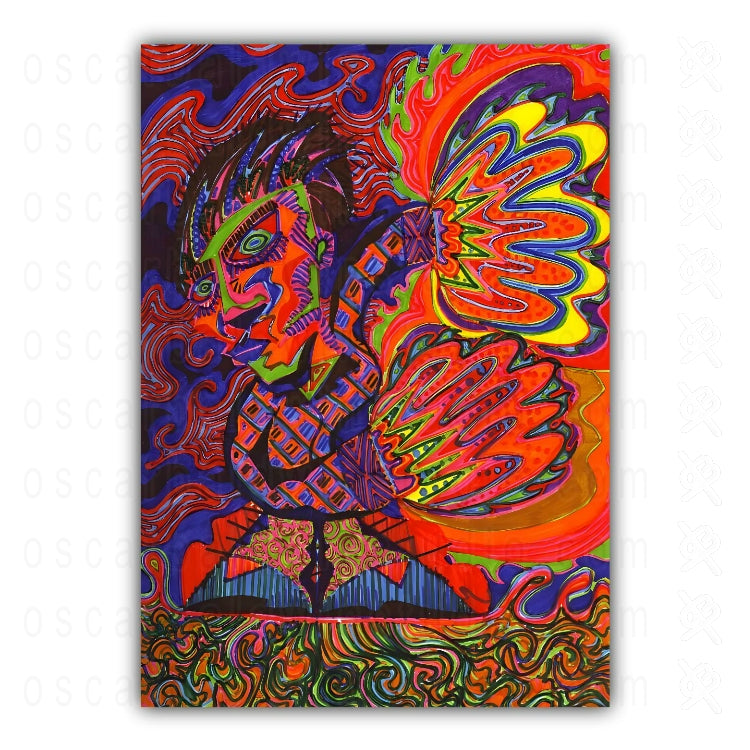 "Magic Hands" Art Print