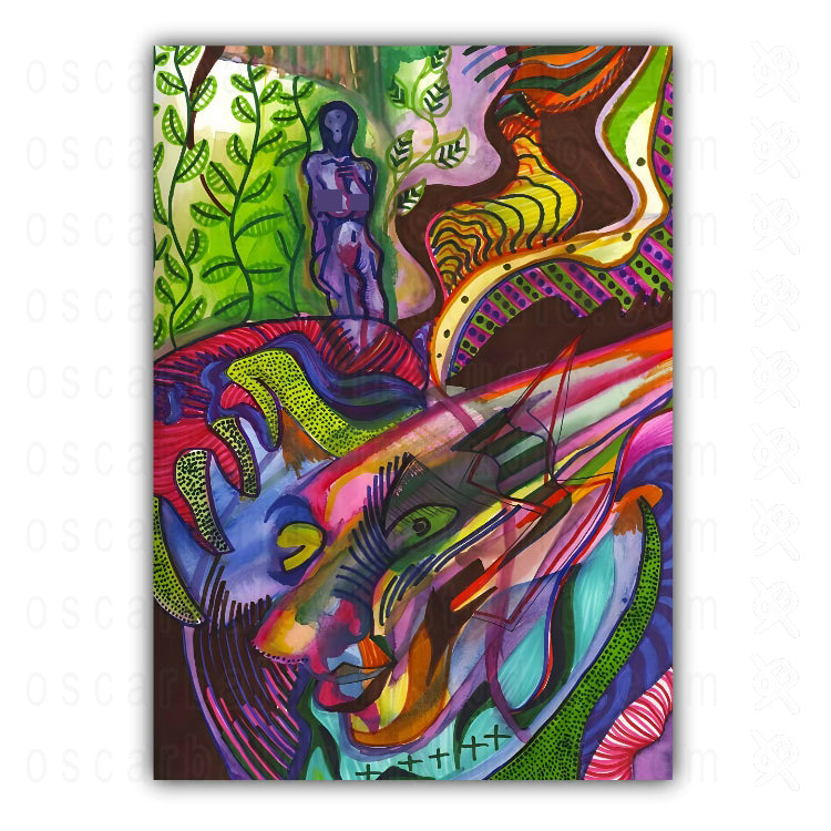 "Speed Demon" Art Print