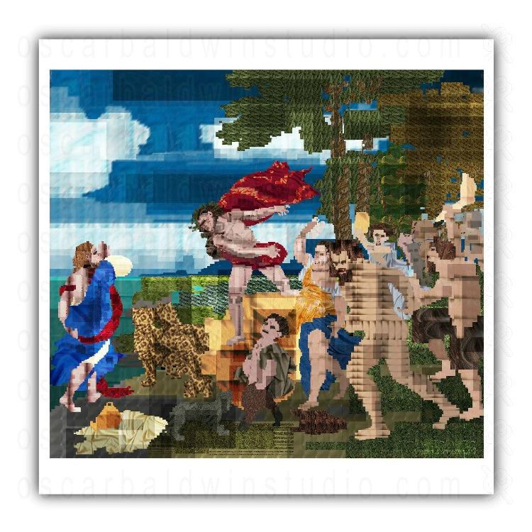 "Titian Remix" Art Print
