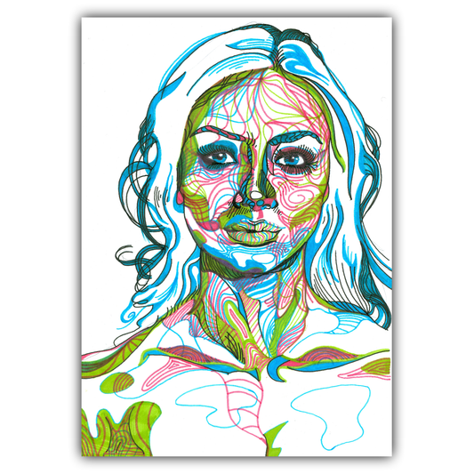 "Alternative Beauty" Art Print