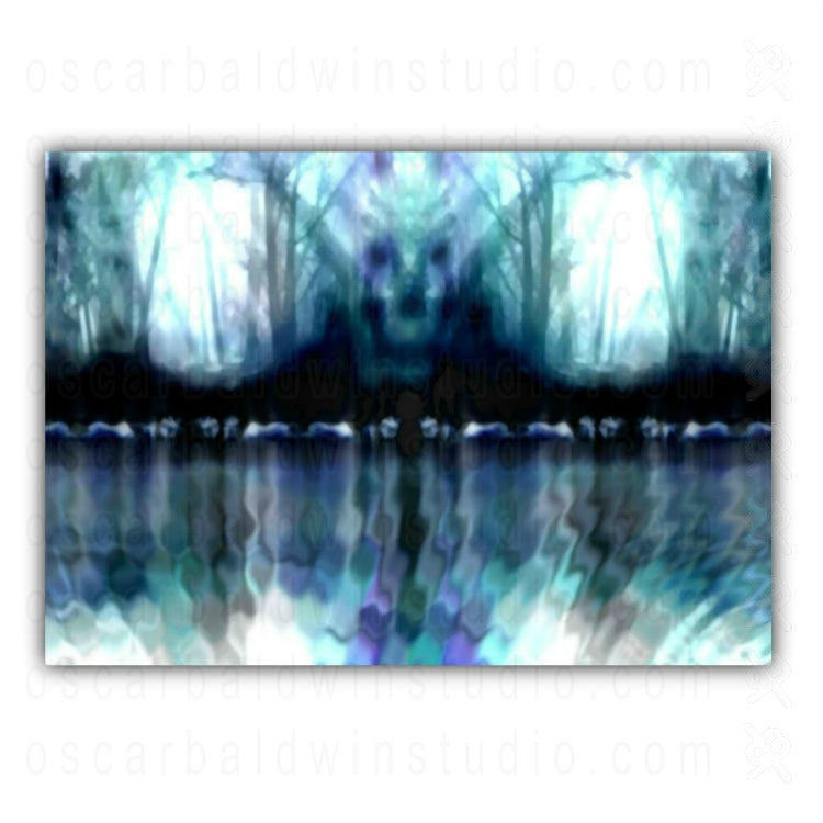 "Forest Face" Art Print