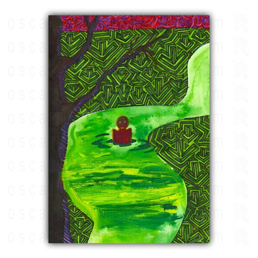 "Marsh Man" Art Print