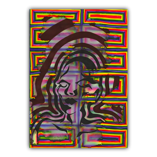 "Melting into the Background" Art Print