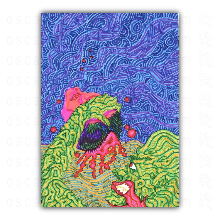 "River Creature" Art Print