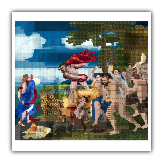 "Titian Remix" Art Print